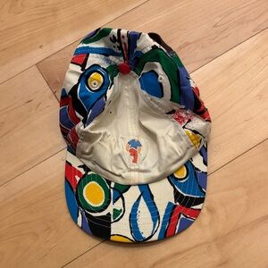 Vintage Vibrant Multicolor Golf Hat